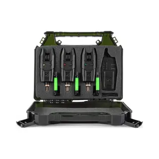 Korum Kbi-R 3 Rod Bite Alarm Presentation Set K0360021