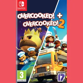 Team17 Overcooked! + Overcooked! 2 Standaard Nintendo Switch