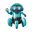 Tobbie de Robot blue