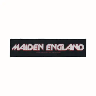 Rock Off Iron Maiden England Strip Patch Official Woven Patch