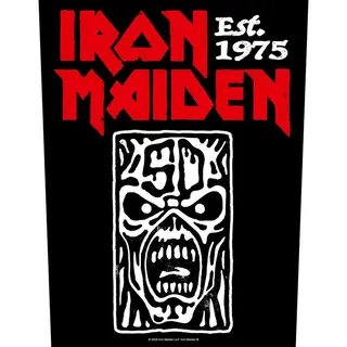 Iron Maiden Est. 1975 Back Patch Multicolour