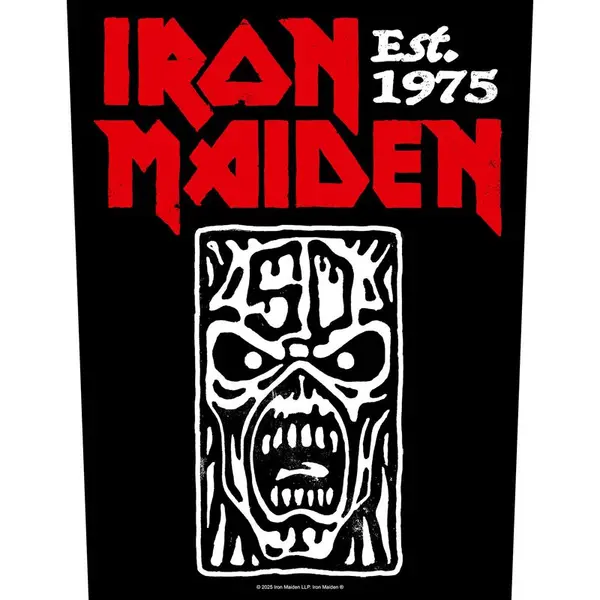 Iron Maiden Embleem - Est. 1975 - Voor Geen - Meerkleurig thumbnail