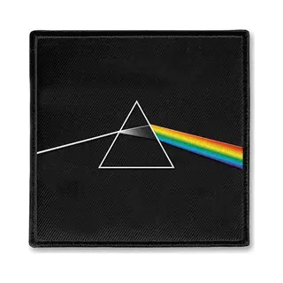 Pink Floyd Patch Dark Side Of The Moon Album Cover Zwart
