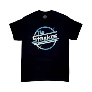 Rock Off officially licensed products Rock Off The Strokes T-shirt, Zwart, L