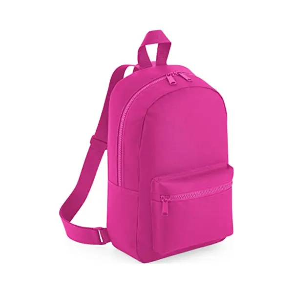 BagBase BG153 Mini Essential Fashion Backpack - Fuchsia thumbnail