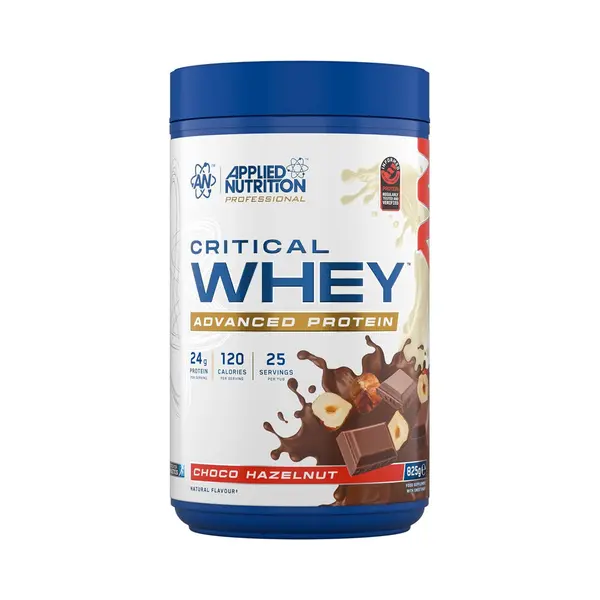 Applied Nutrition Critical Whey Protein Chocolate Hazelnut Protein Nutrition Powder - 825g thumbnail