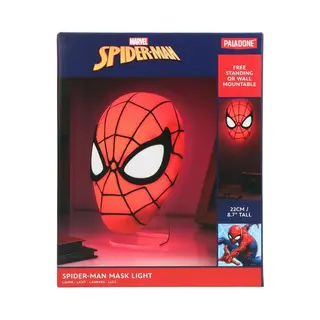 Paladone Spiderman Mask Light tafellamp Rood, Wit