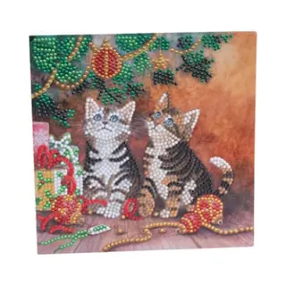 Crystal Art Crystal Card Kit ® Magic Of Christmas (18x18cm/partial)