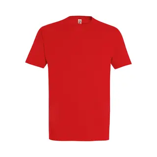 Sol'S Men's Imperial Heavyweight Short Sleeve T-Shirt In Red | Size, Xl