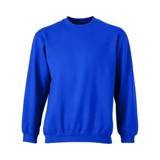 James & Nicholson James And Nicholson Unisex Round Heavy Sweatshirt (Koningsblauw)
