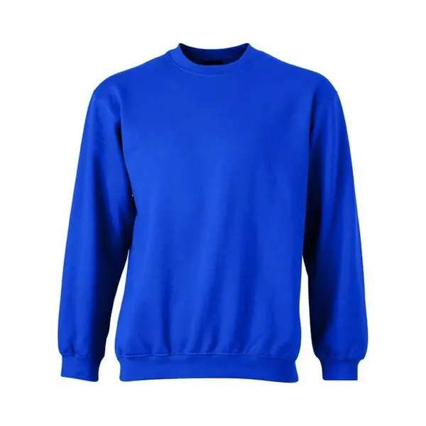 James & Nicholson James And Nicholson Unisex Round Heavy Sweatshirt (Koningsblauw) thumbnail