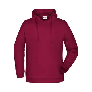 James & Nicholson James And Nicholson Heren Basis Hoodie (Wijn)