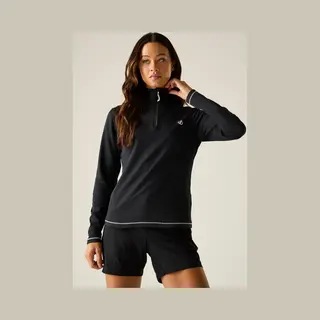 Dare 2b Women's Lowline Ii Core Stretch Midlayer Black, Size, 24