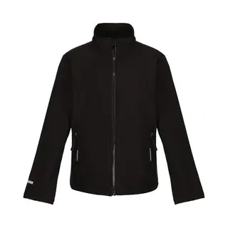 Regatta Professional Boys Kids' Ablaze 2-layer Softshell Jacket, Black, 11-12 Years Eu