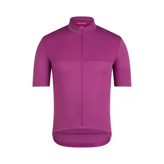 Rapha Mens Brevet Element Jersey In Amethyst And Dark Navy