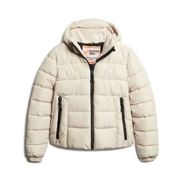 Hooded Puffer Jacket Superdry Spirit Sports thumbnail