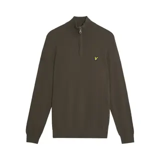 Cotton And Merino Wool 1/4 Zip Jumper Lyle & Scott
