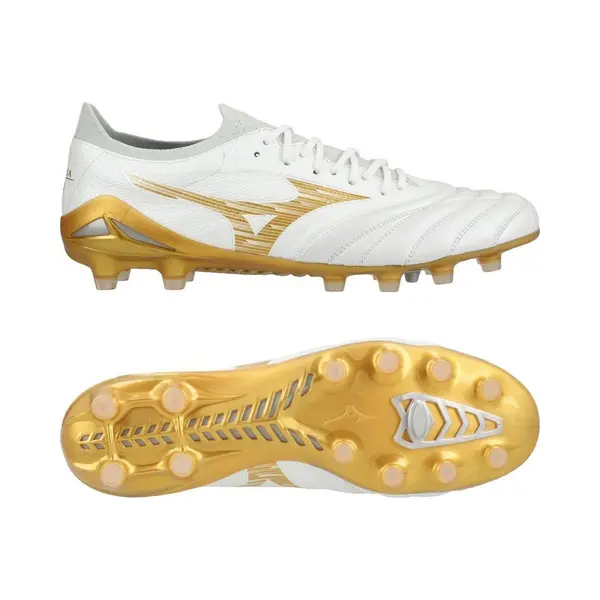Mizuno Morelia Neo Iv ß Elite White/Mp Gold/Cool Gray 3C - 8 thumbnail