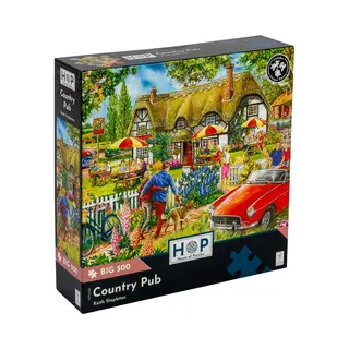 The House Of Puzzles Country Pub, Big 500 Piece Jigsaw Puzzle