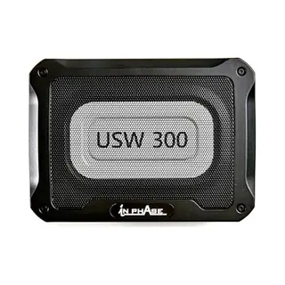 In Phase USW300 300W Underseat Subwoofer - Active Car Subwoofer With Built-in Amplifier