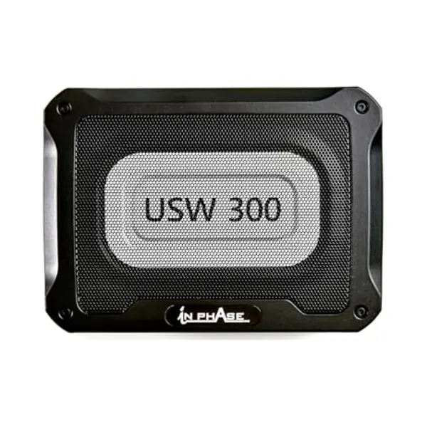 In Phase USW300 300W Underseat Subwoofer - Active Car Subwoofer With Built-in Amplifier thumbnail