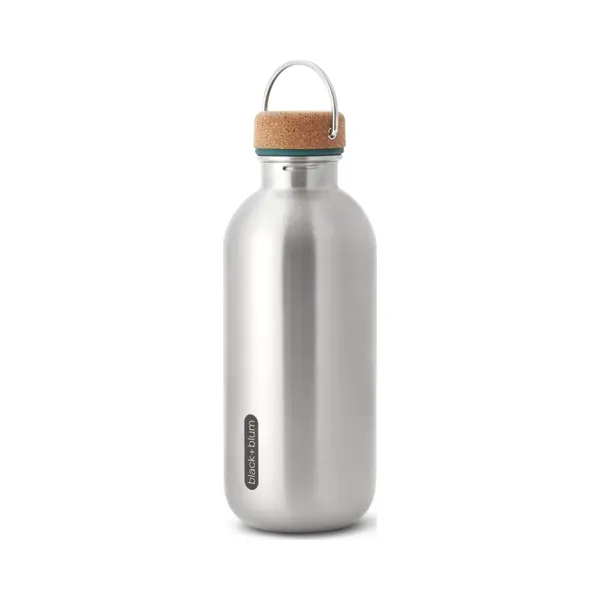 Black+blum Stainless Steel Reusable Bottle 600ml, Ocean thumbnail
