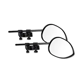 Milenco Universalspiegel, Front, Weiß, Aero 4 Mirror Convex Xxl, 2er-Set