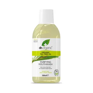 Dr. Organic Tea Tree Mondspoelwater 500 Ml