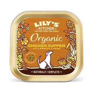 Lily's Kitchen Organic Chicken Supper Kip, Vis, Varkensvlees Universeel 150 g