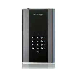 iStorage diskAshur Dt 2 externe harde schijf 2 Tb Usb Type-A 3.2 Gen 1 (3.1 Gen 1) Zwart