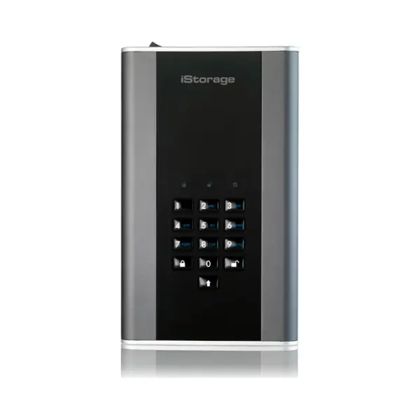 iStorage diskAshur Dt 2 externe harde schijf 2 Tb Usb Type-A 3.2 Gen 1 (3.1 Gen 1) Zwart thumbnail