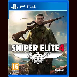 Rebelion Sniper Elite 4, Italia - PS4