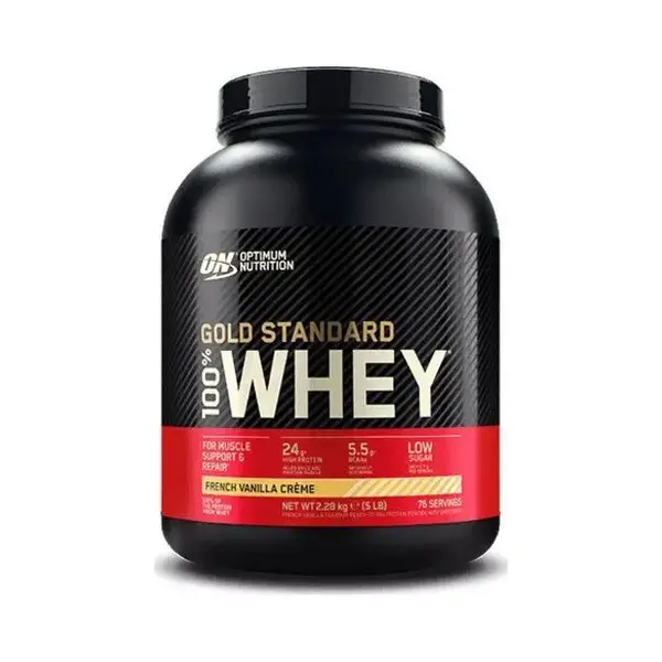 Optimum Nutrition Gold Standard 100% Whey Protein - Vanilla Ice Cream - Proteine Poeder - Eiwitshake - 465 Gram (15 Servings) thumbnail