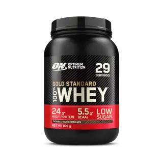 Optimum Nutrition Gold Standard 100% Whey Protein - Double Rich Chocolate - Proteine Poeder - Eiwitshake - 900 Gram (28 Servings)