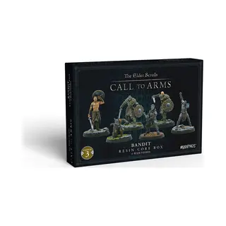 Modiphius The Elder Scrolls, Call To Arms - Bandit Core Set - Miniature Game - Ongeschilderd