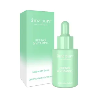 âme Pure Retinol & Vitamin C - Plantenretinol Verhelderend En Verzorgend Serum Voor Gezicht