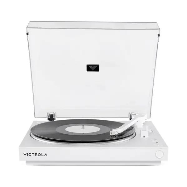 Victrola Vollautomatischer Bluetooth-Plattenspieler Mit Audio Technica ATN3600L Kartusche, Automatischer Wiederholungsfunktion, thumbnail