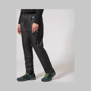Mac In A Sac Origin Full Zip Overtrousers – Packbare, Wasserdichte Regenhose, Leichte, Atmungsaktive Überhose, Wasserdicht Bis 10.000 Mm - Black -