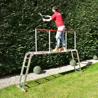Bps Depot Bps Multifunctionele Ladder Veiligheidsleuning - Eenvoudige Montage - Geschikt Voor Home Master Multifunctionele Ladder