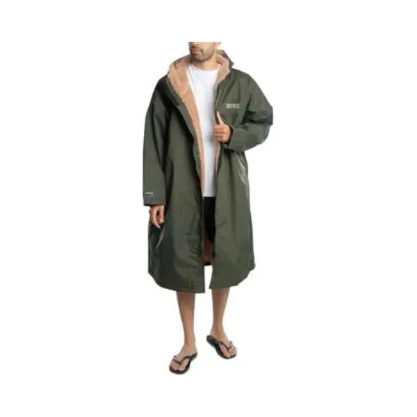 Regatta Outdoor Active Unisex Waterproof Changing Robe With Taped Seams, Borg Fleeced Lined & Grown On Hood - Perfect Changing In Private And Cold thumbnail