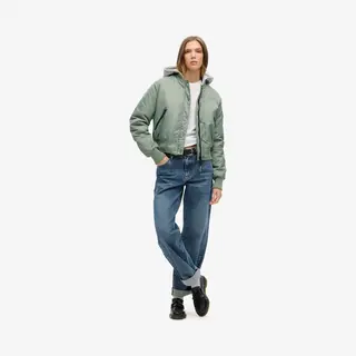 Superdry - Bomberjack Met Capuchon - Dames