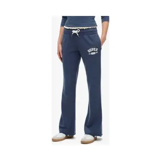 Superdry & Co Broek 'Athletic Essentials' Mauve / Wit