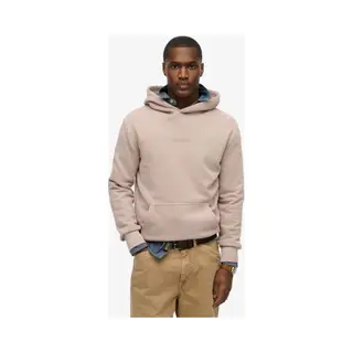Superdryvoor Mannen. M2014031A Sweater Met Capuchon En Beige Micro-logo (Xl), Casual, Katoen