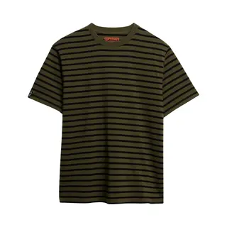 Superdry & Co Shirt Olijfgroen / Zwart