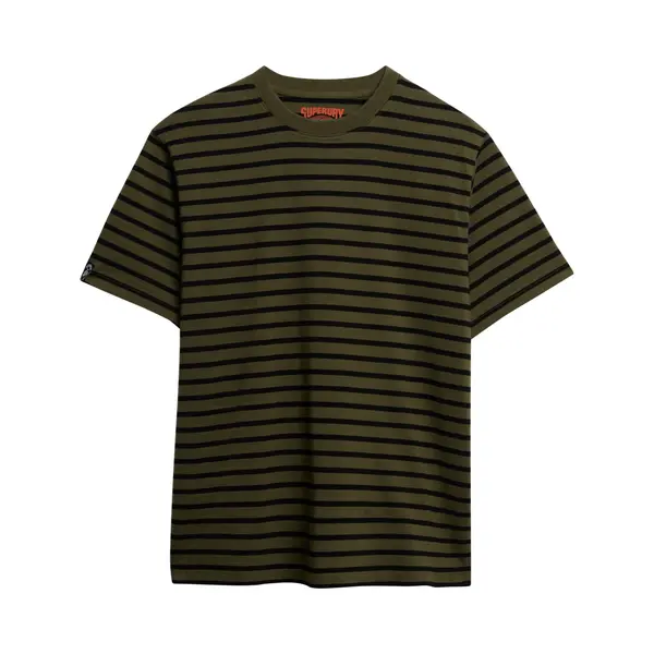 Superdry & Co Shirt Olijfgroen / Zwart thumbnail
