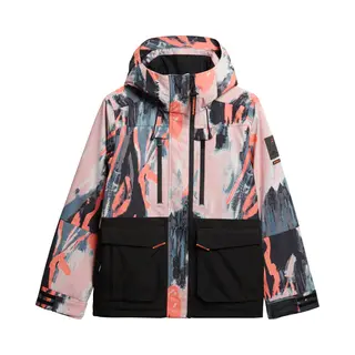 Superdry For Woman. WS110181A Ultimate Freestyle Ski Jacket Pink (Xs), Casual, Sport, Polyester, Snow