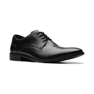 Clarks Brandon Lace Black Leather Mens Formal Shoes 7848-97G In A Plain Leather In Size 12