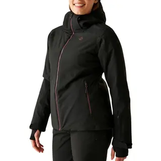 Dare 2b Women's Flurry Ii Ski Jacket Black, Size, 10