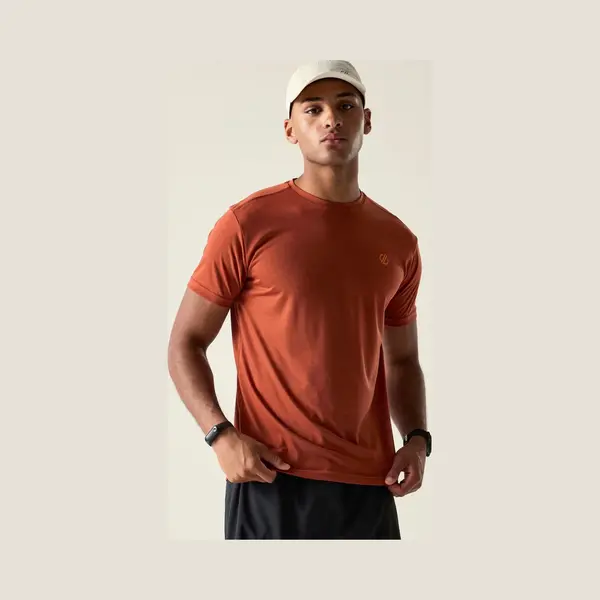 Dare 2b Men's Agile Short Sleeved T-Shirt Orange, Size, Xl thumbnail