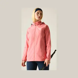 Regatta Women's Daysha Ii Waterproof Hooded Shell Jacket In Peach | Size, 20